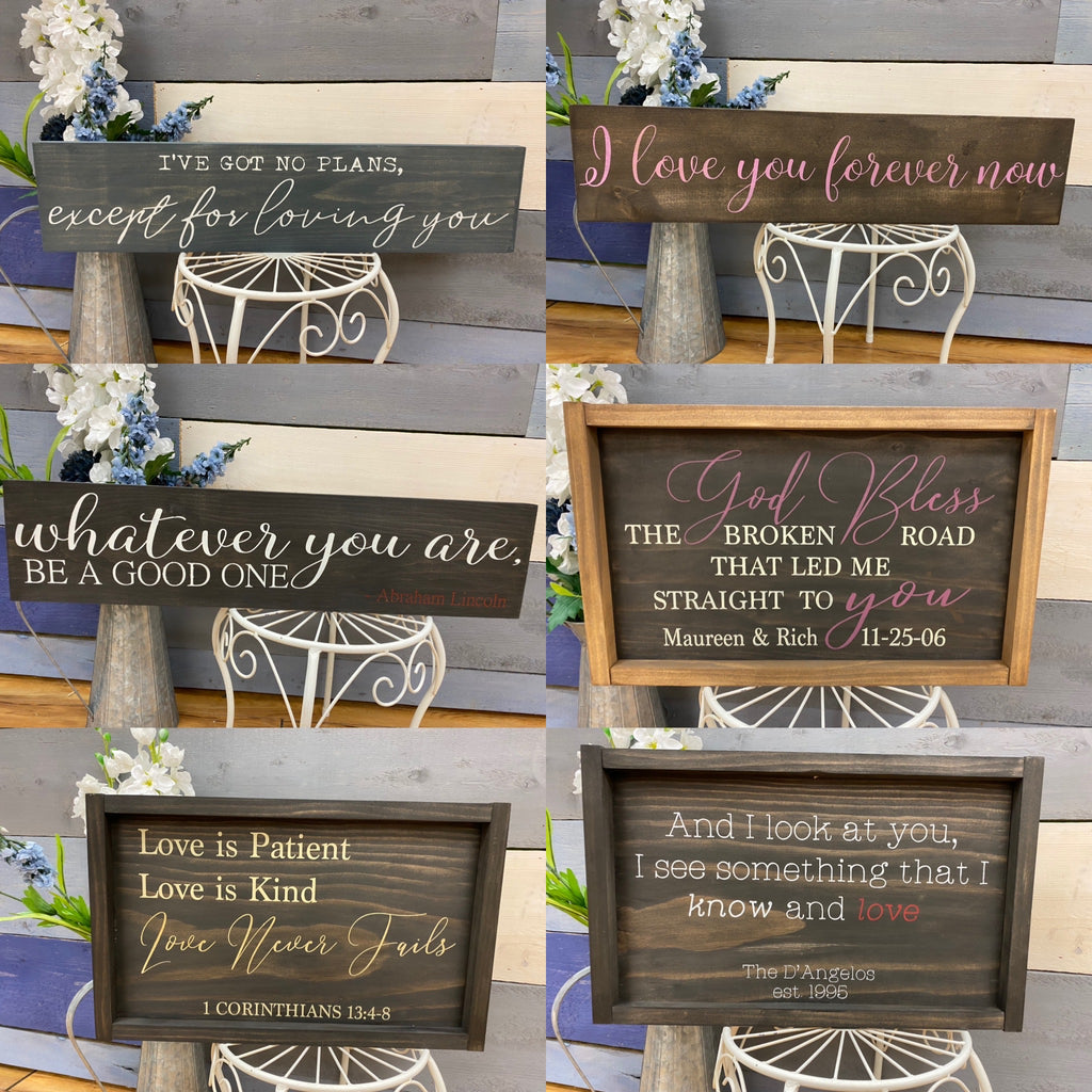 01/30/25 6:00pm Custom Lyric Sign Workshop