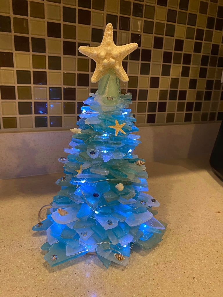 11/16/24 10:30am Tumbled Sea Glass Trees *Holiday Edition*