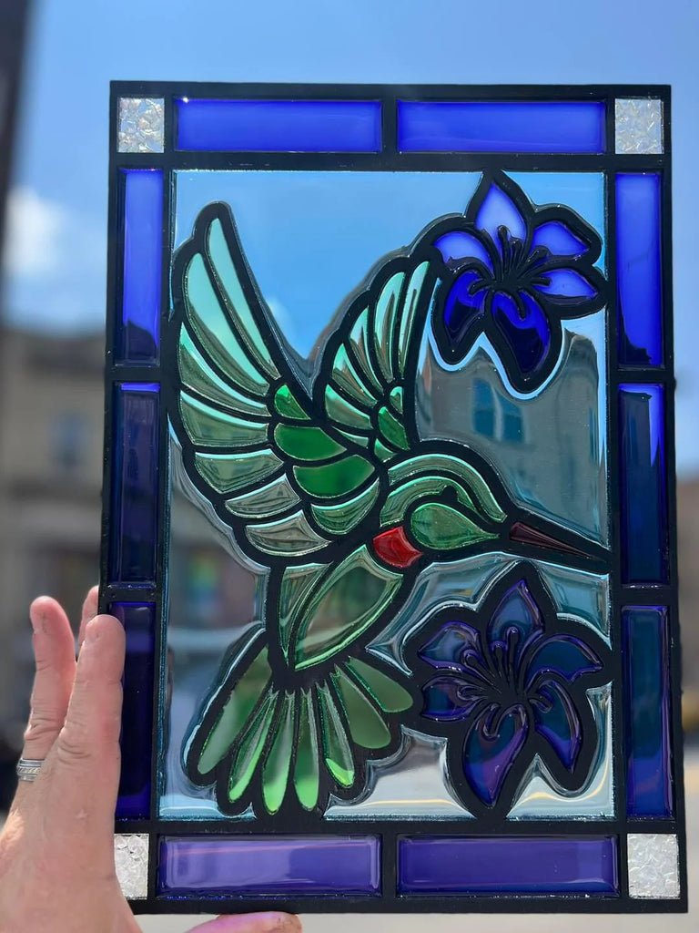 02/22/25 6:00pm Faux Stained Glass Workshop