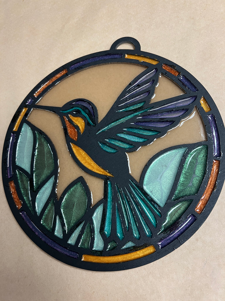 02/22/25 6:00pm Faux Stained Glass Workshop