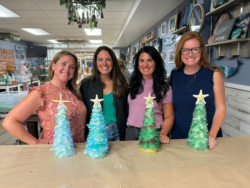 11/16/24 10:30am Tumbled Sea Glass Trees *Holiday Edition*