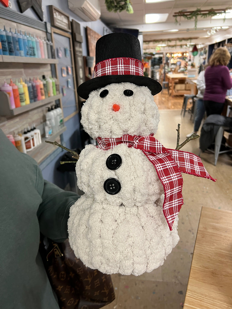 12/05/24 6:00pm Cozy Knit Snowman