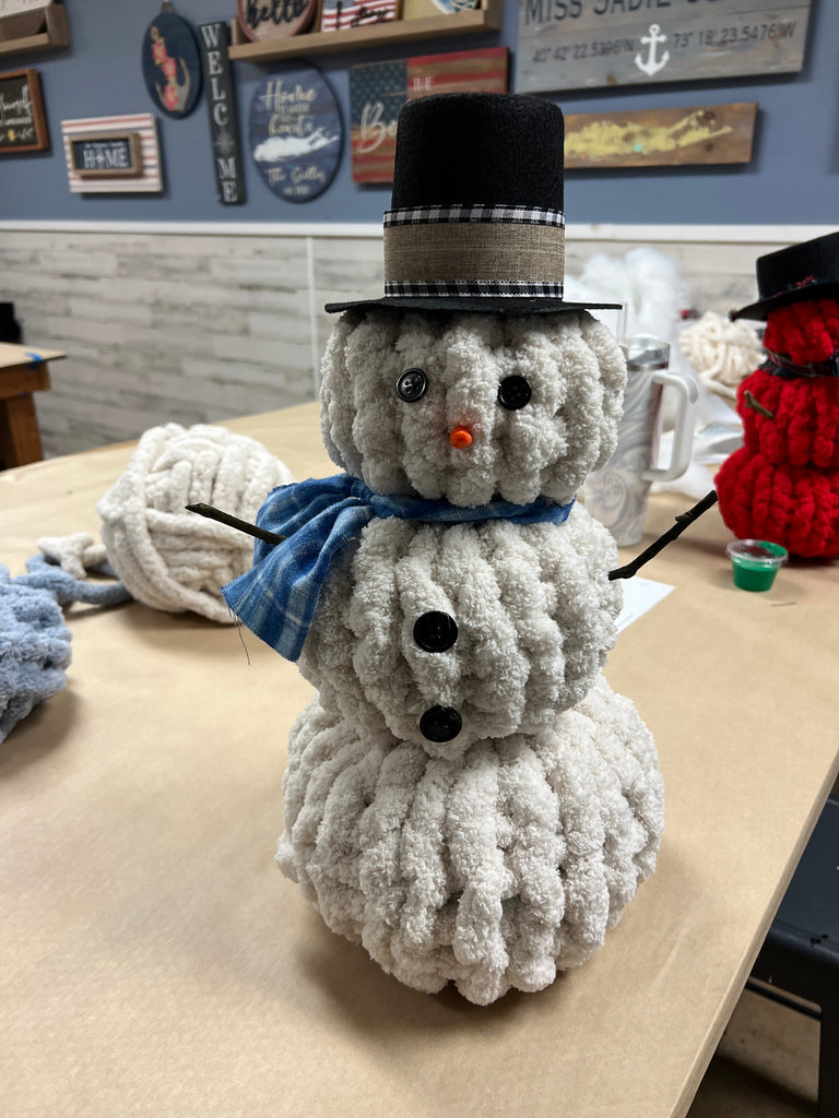 12/05/24 6:00pm Cozy Knit Snowman