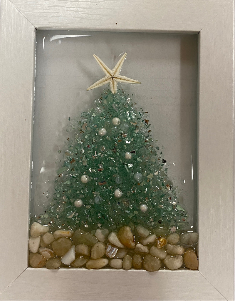 12/11/24 6:00pm Holidayscapes Resin Crushed Glass Workshop