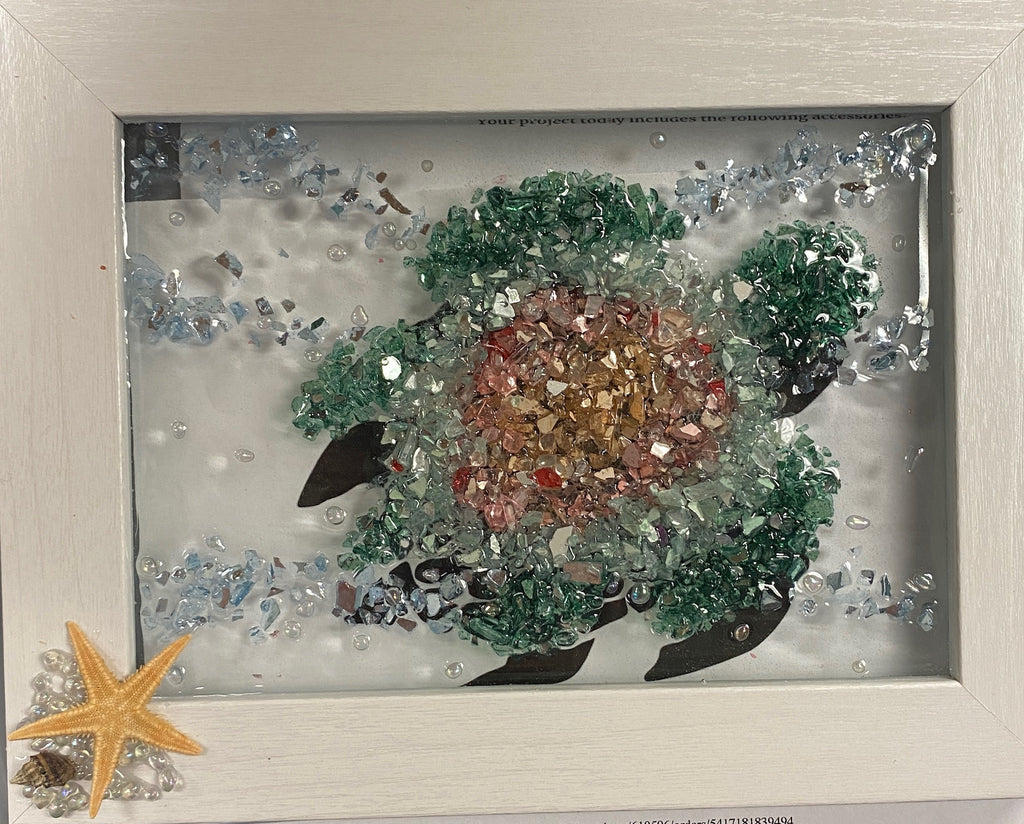 12/11/24 6:00pm Holidayscapes Resin Crushed Glass Workshop