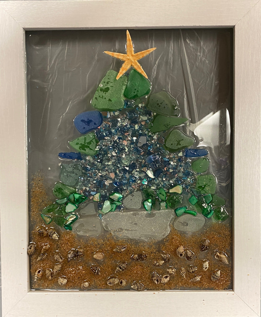 12/11/24 6:00pm Holidayscapes Resin Crushed Glass Workshop