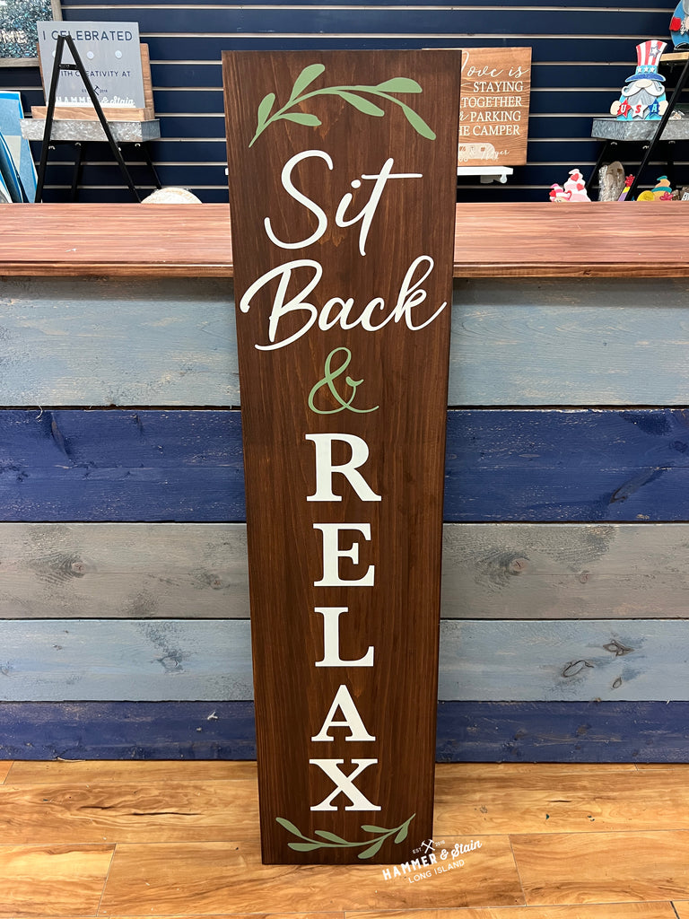 Sit Back & Relax Porch Plank