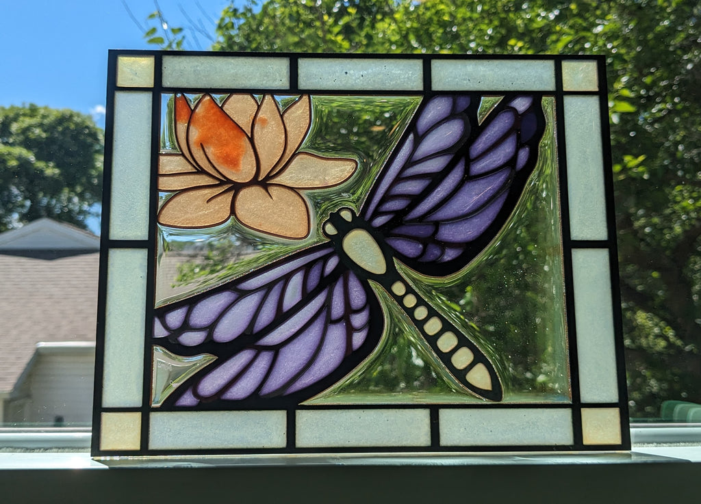 01/29/25 6:00pm Faux Stained Glass Workshop