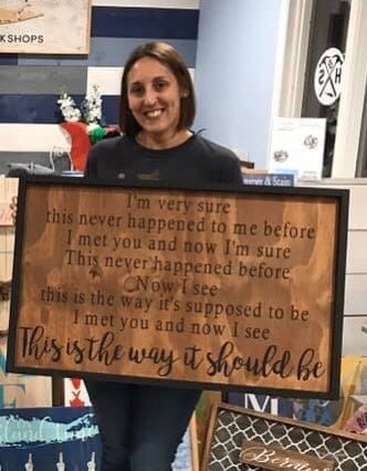 01/30/25 6:00pm Custom Lyric Sign Workshop